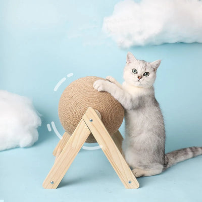 Cat Sisal Scratching Ball - Luxury Petz