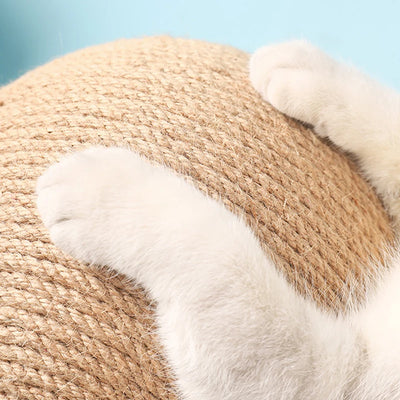 Cat Sisal Scratching Ball - Luxury Petz