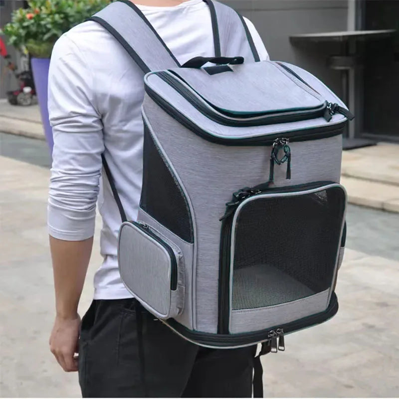 Cozy Foldable Cat Backpack - Luxury Petz