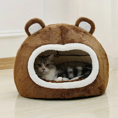 Cozy Plush Cat Haven - Luxury Petz