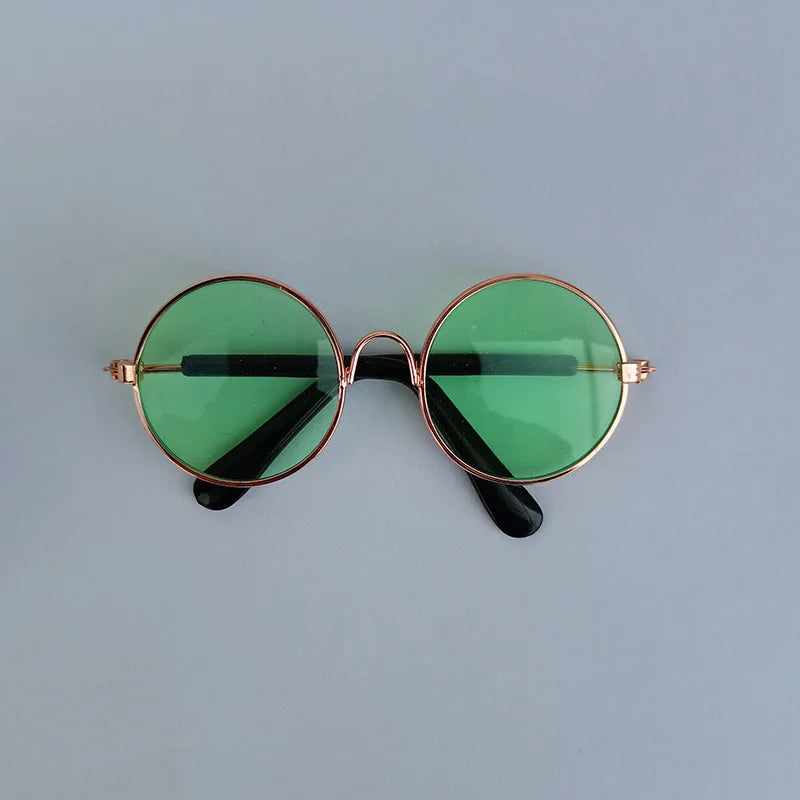 Vintage Round Cat Sunglass - Luxury Petz