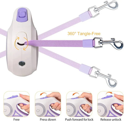 Smart Retractable Dog Leash - Luxury Petz