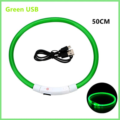 GlowSafe LED Pet Collar - Luxury Petz