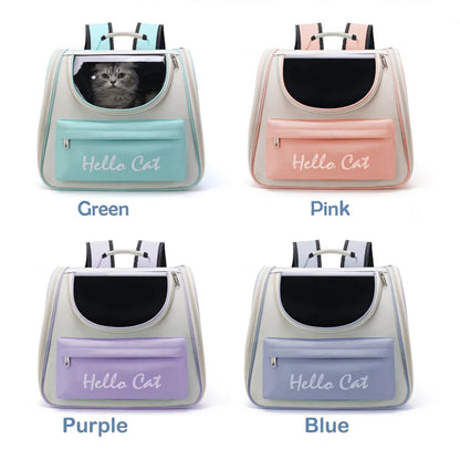 Windproof Cat Travel Backpack - Luxury Petz