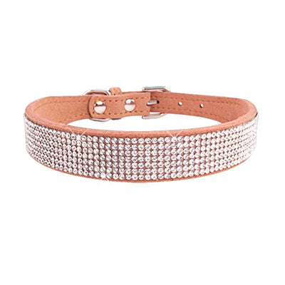 Glittering Crystal Dog Collar - Luxury Petz