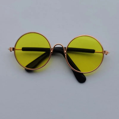 Vintage Round Cat Sunglass - Luxury Petz