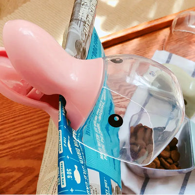 Pet Food Scoop &amp & Bowl - Luxury Petz