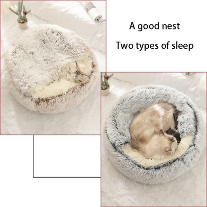 Fluffy Cat Dream Bed - Luxury Petz