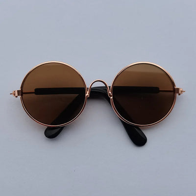 Vintage Round Cat Sunglass - Luxury Petz