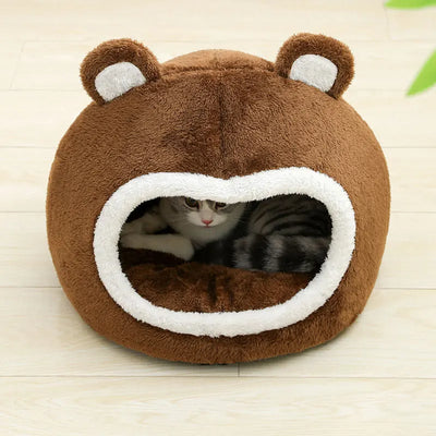 Cozy Plush Cat Haven - Luxury Petz