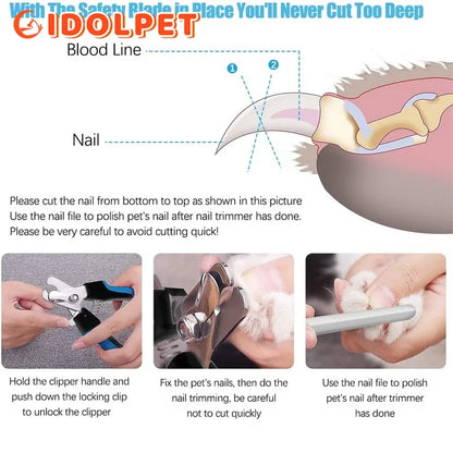 Safe Pet Nail Clipper - Luxury Petz