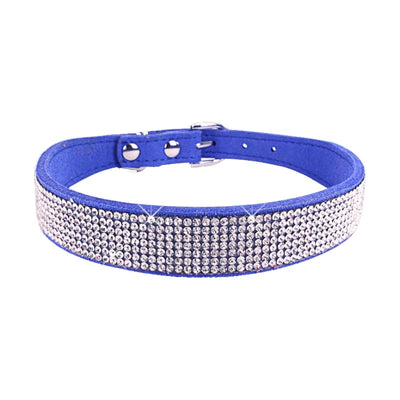 Glittering Crystal Dog Collar - Luxury Petz