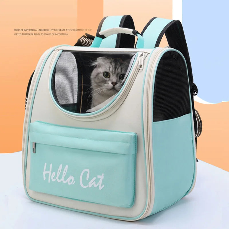 Windproof Cat Travel Backpack - Luxury Petz