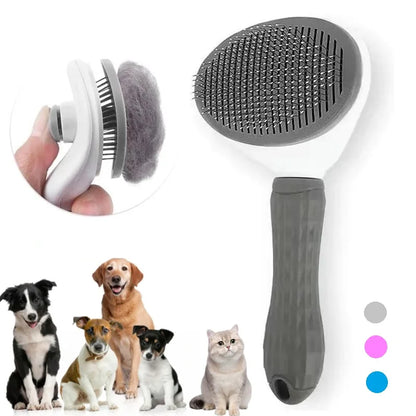 Self-Cleaning Cat Hair Brush - Luxury Petz
