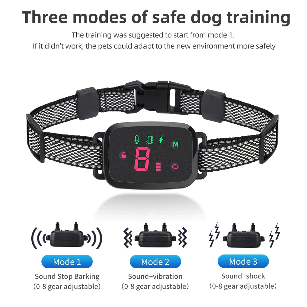 Smart Anti-Bark Dog Collar - Luxury Petz