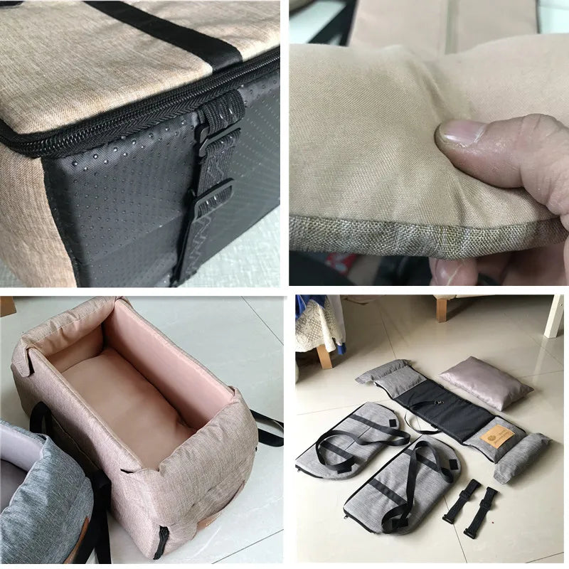Dog Car Seat Bed - Luxury Petz