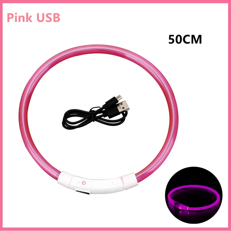 GlowSafe LED Pet Collar - Luxury Petz