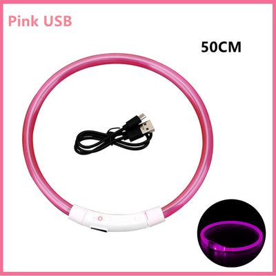 GlowSafe LED Pet Collar - Luxury Petz