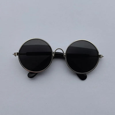 Vintage Round Cat Sunglass - Luxury Petz