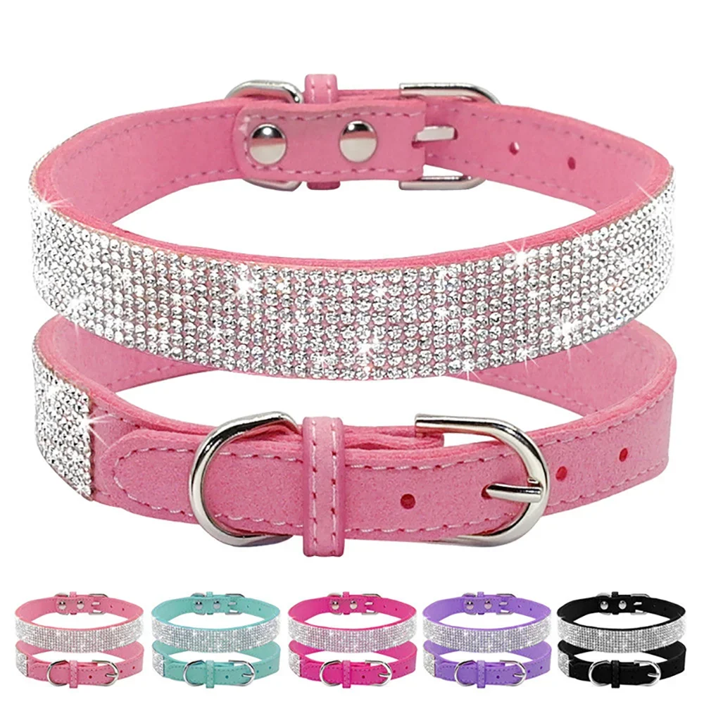 Glittering Crystal Dog Collar - Luxury Petz