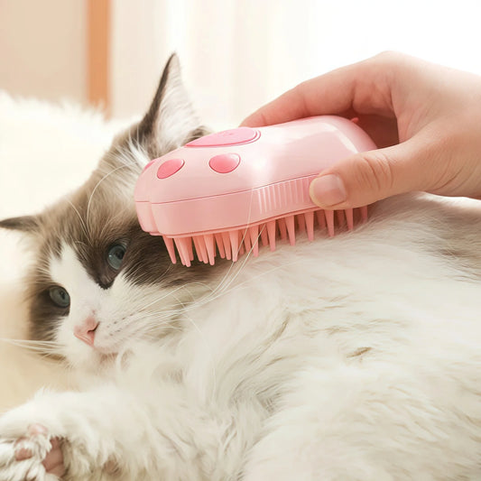 Steam Groom Brush - Luxury Petz