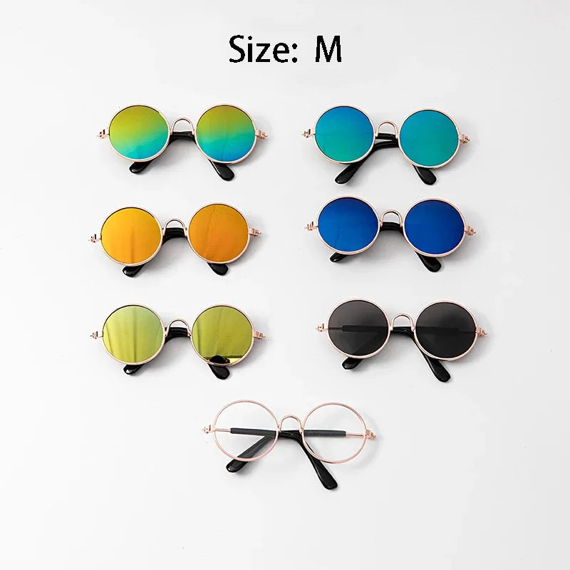Vintage Round Cat Sunglass - Luxury Petz