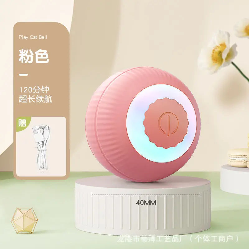 Interactive Cat Tail Ball