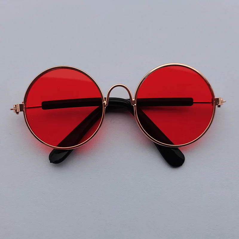 Vintage Round Cat Sunglass - Luxury Petz