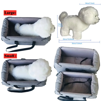 Dog Car Seat Bed - Luxury Petz