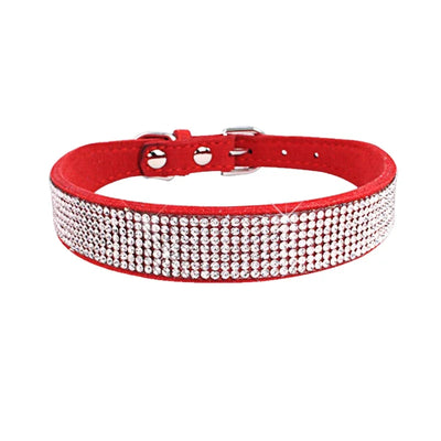 Glittering Crystal Dog Collar - Luxury Petz