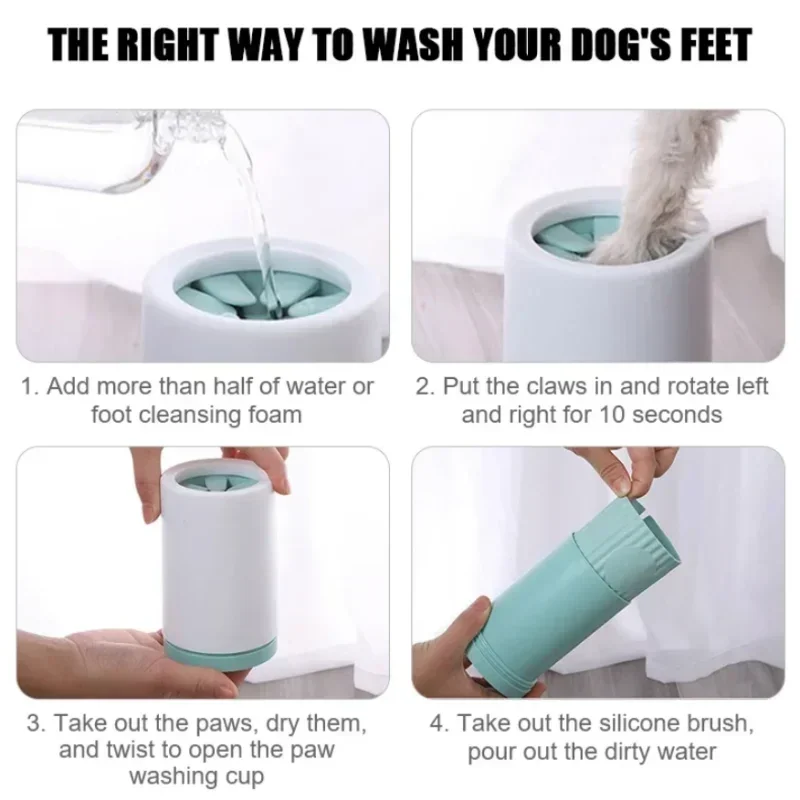 Soft Pet Foot Washer - Luxury Petz