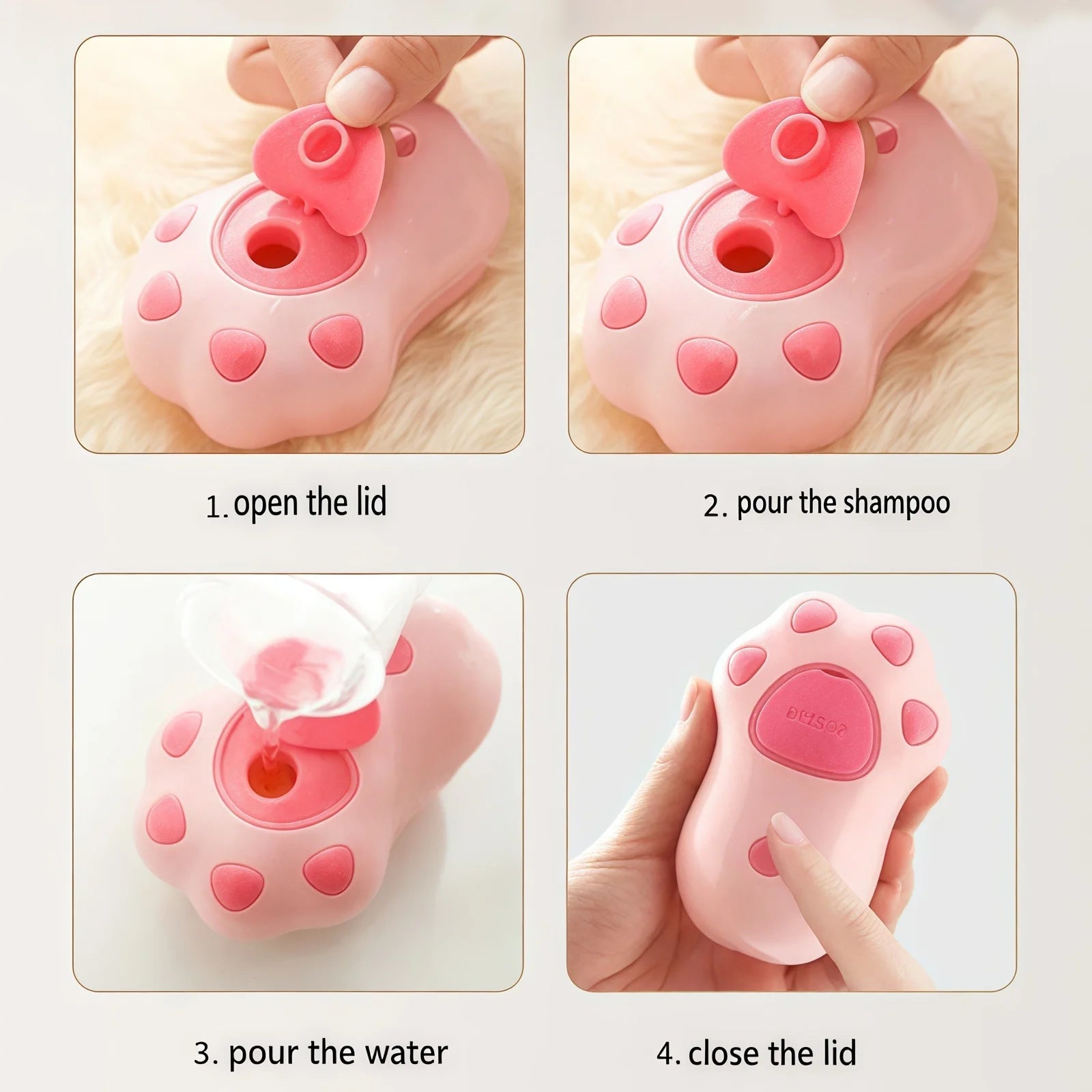 Steam Groom Brush - Luxury Petz