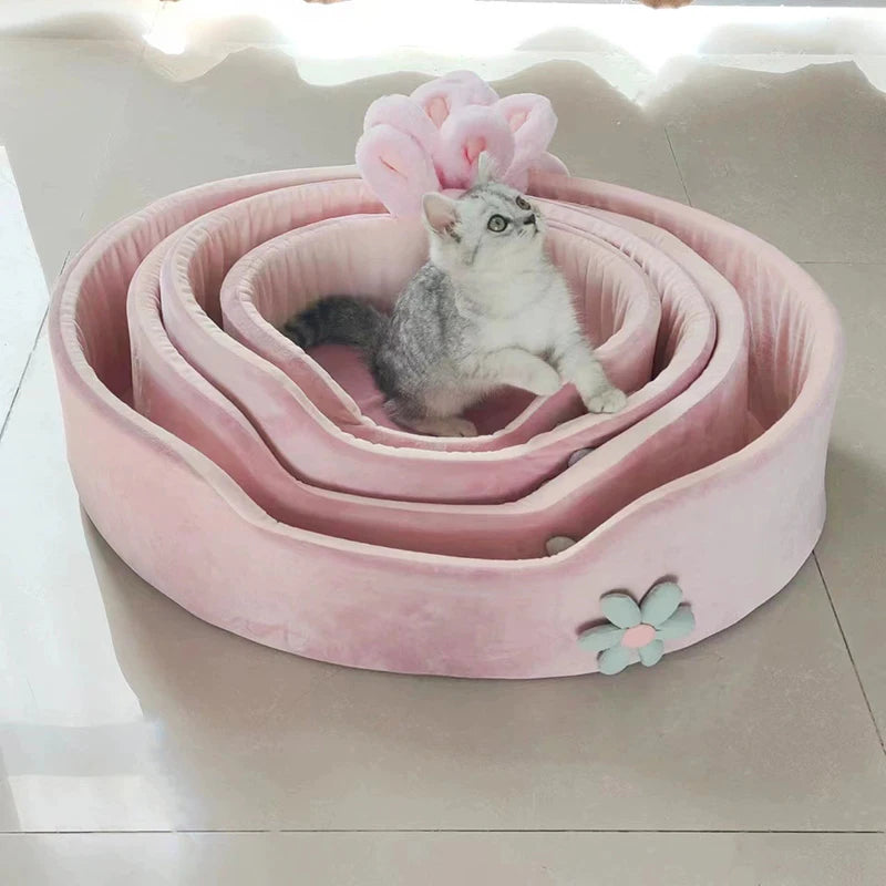 Cozy Detachable Pet Bed - Luxury Petz