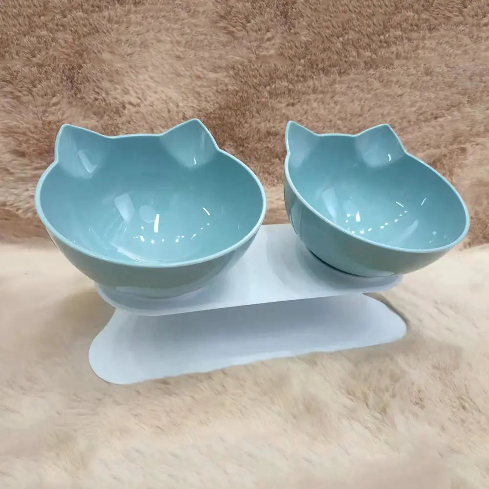 Elevated Non-Slip Pet Bowls - Luxury Petz