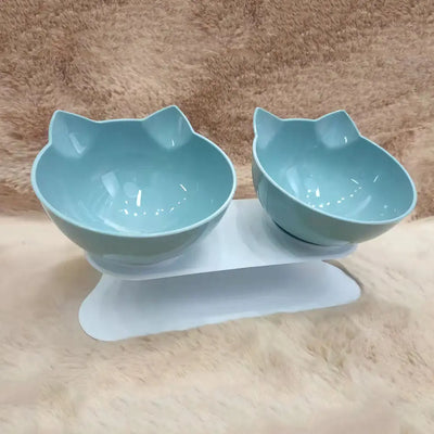 Elevated Non-Slip Pet Bowls - Luxury Petz