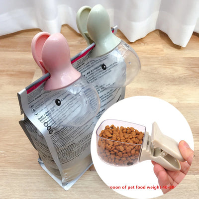 Pet Food Scoop &amp & Bowl - Luxury Petz