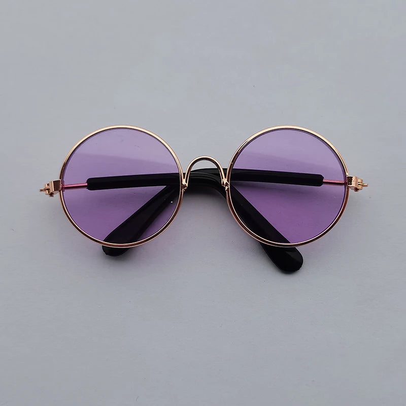 Vintage Round Cat Sunglass - Luxury Petz