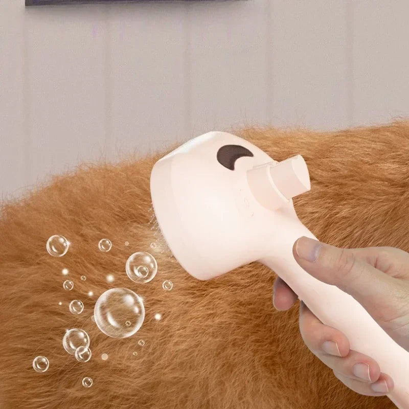 Steam Grooming Pet Brush 🧼
