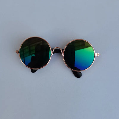 Vintage Round Cat Sunglass - Luxury Petz