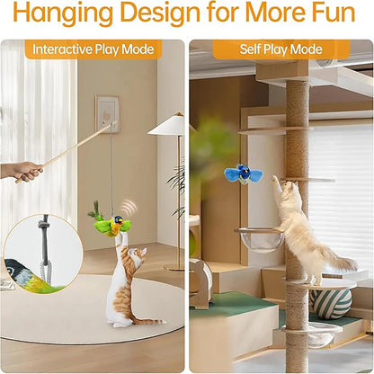 Hanging Interactive Bird Toy