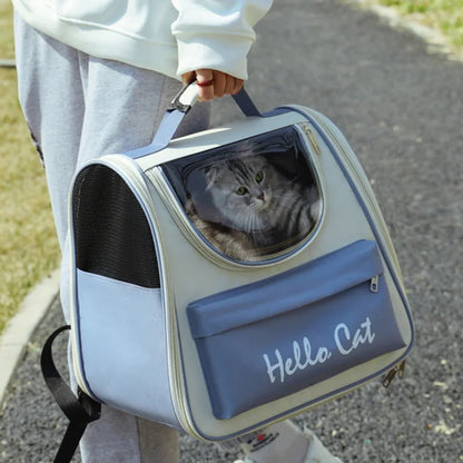 Windproof Cat Travel Backpack - Luxury Petz