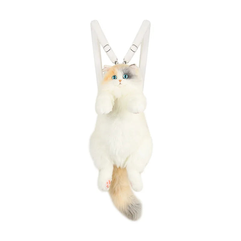 Floral Cat Backpack Handmade - Luxury Petz