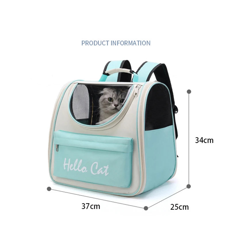 Windproof Cat Travel Backpack - Luxury Petz