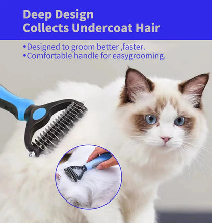 Shed-Free Pet Grooming Brush - Luxury Petz