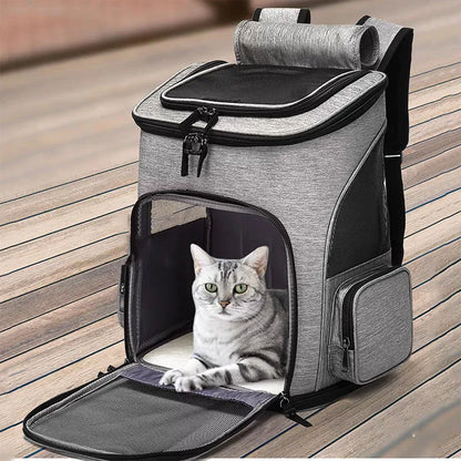 Cozy Foldable Cat Backpack - Luxury Petz