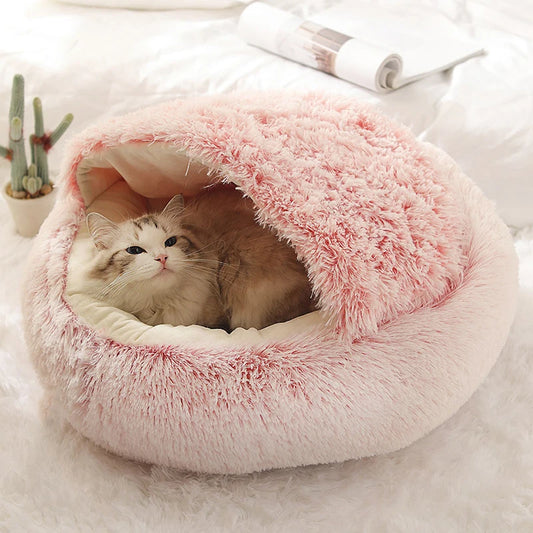 Fluffy Cat Dream Bed - Luxury Petz