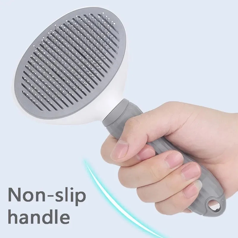 Self-Cleaning Cat Hair Brush - Luxury Petz