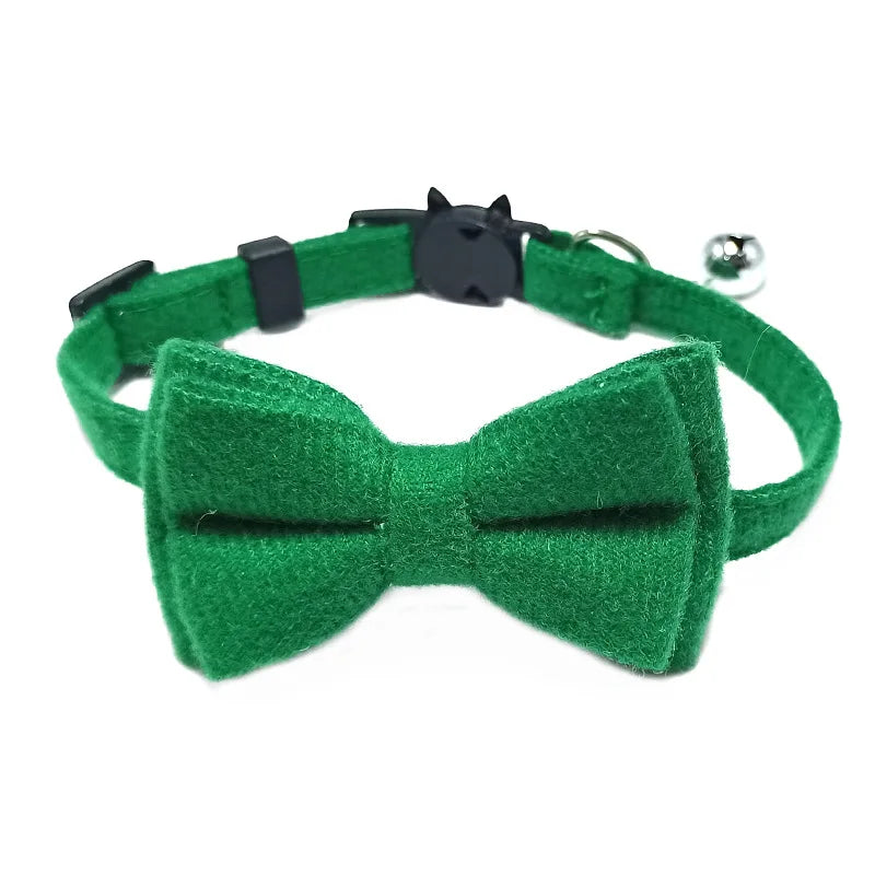 Plaid Cat Collar Bow - Luxury Petz
