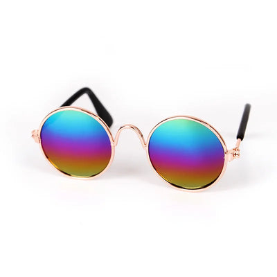 Vintage Round Cat Sunglass - Luxury Petz