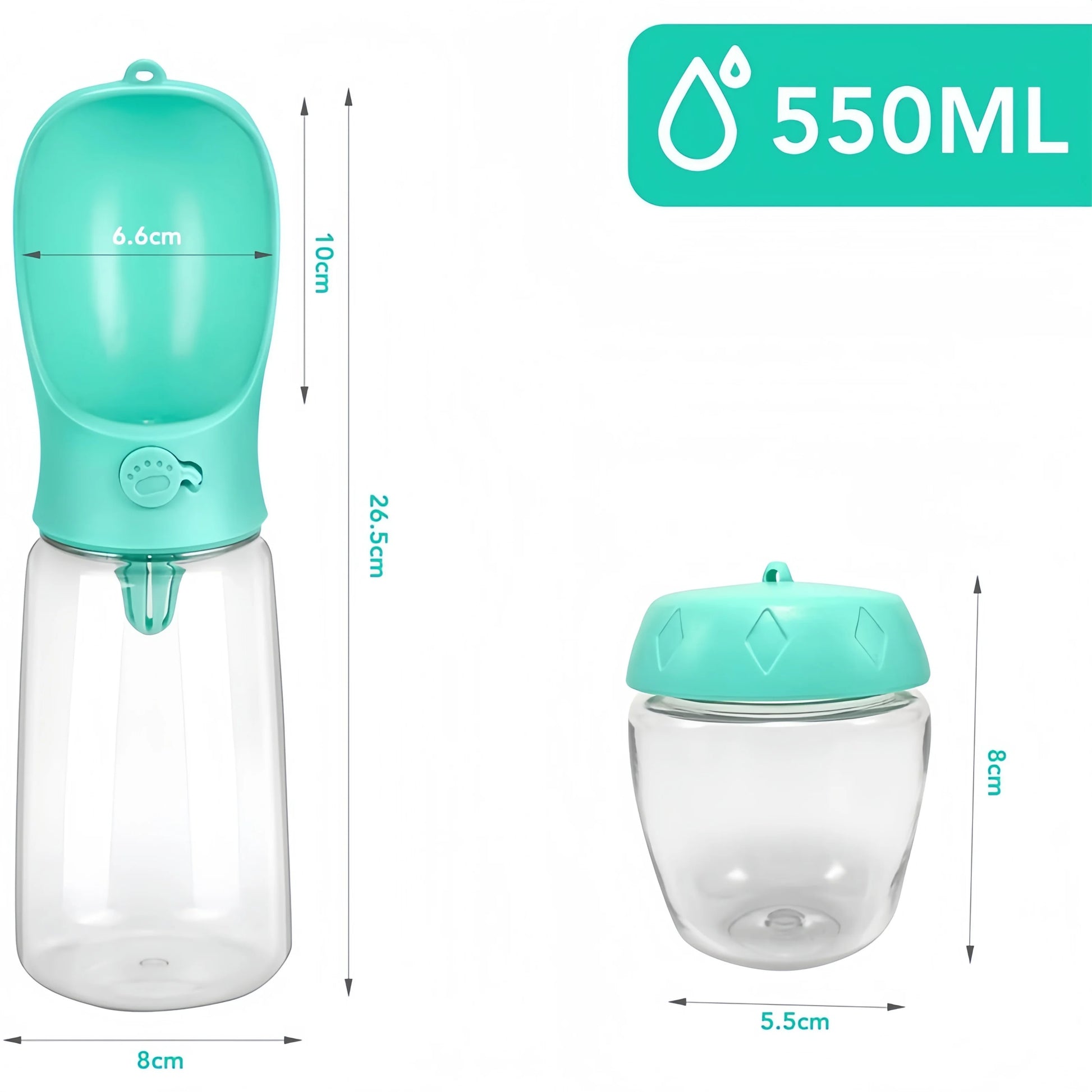 Portable Pet Water Bottle 💧 - Luxury Petz